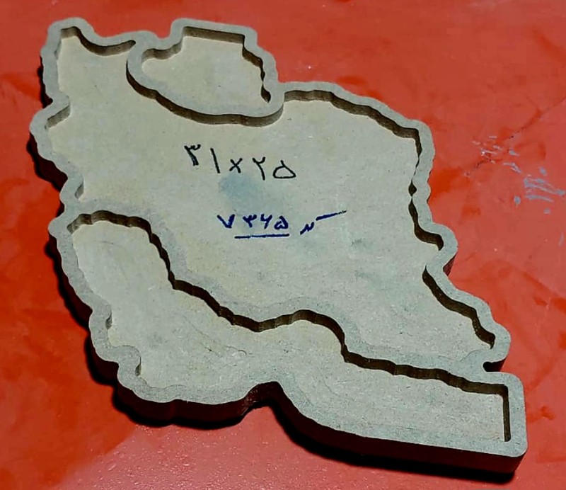 تصویر سینی چوبی ایران کد 7365