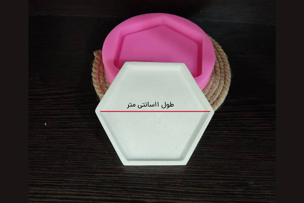 قالب سلیکونی زیرلیوانی 6ضلعی کد 53۶9 تصویر قالب سلیکونی زیرلیوانی 6ضلعی کد 53۶9
