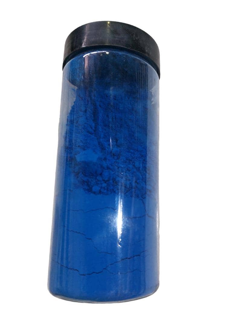 پیگمنت یا پودر رنگ آبی تصویر پیگمنت یا پودر رنگ آبی