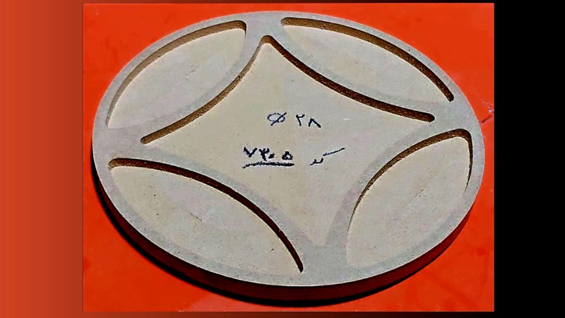 تصویر سینی چوبی کد 7305