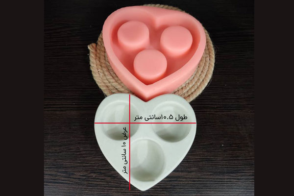 تصویر قالب سلیکونی جا وارمری کد 5367