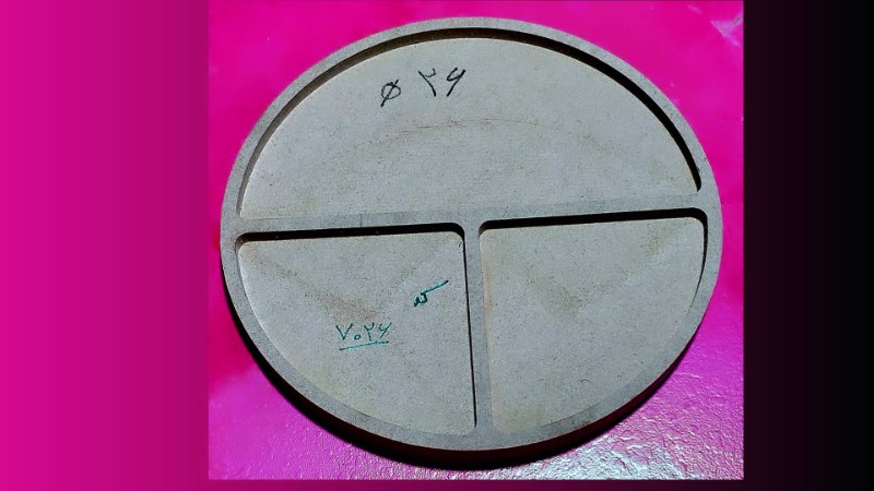 تصویر سینی چوبی کد 7026