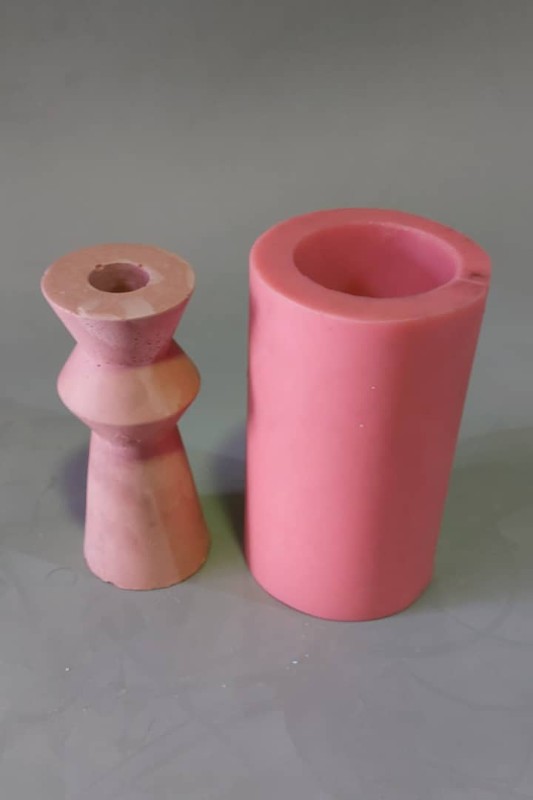 قالب سیلیکونی جای شمع کد 5242 تصویر قالب سیلیکونی جای شمع کد 5242