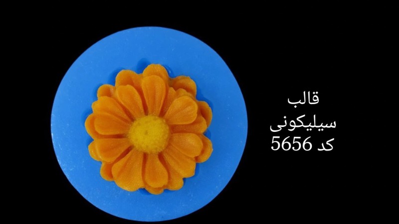 قالب سیلیکونی طرح گل کد 5656 تصویر قالب سیلیکونی طرح گل کد 5656