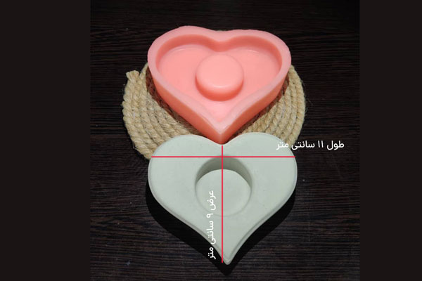 قالب سلیکونی جای وارمر مدل قلب کد 5364 تصویر قالب سلیکونی جای وارمر مدل قلب کد 5364