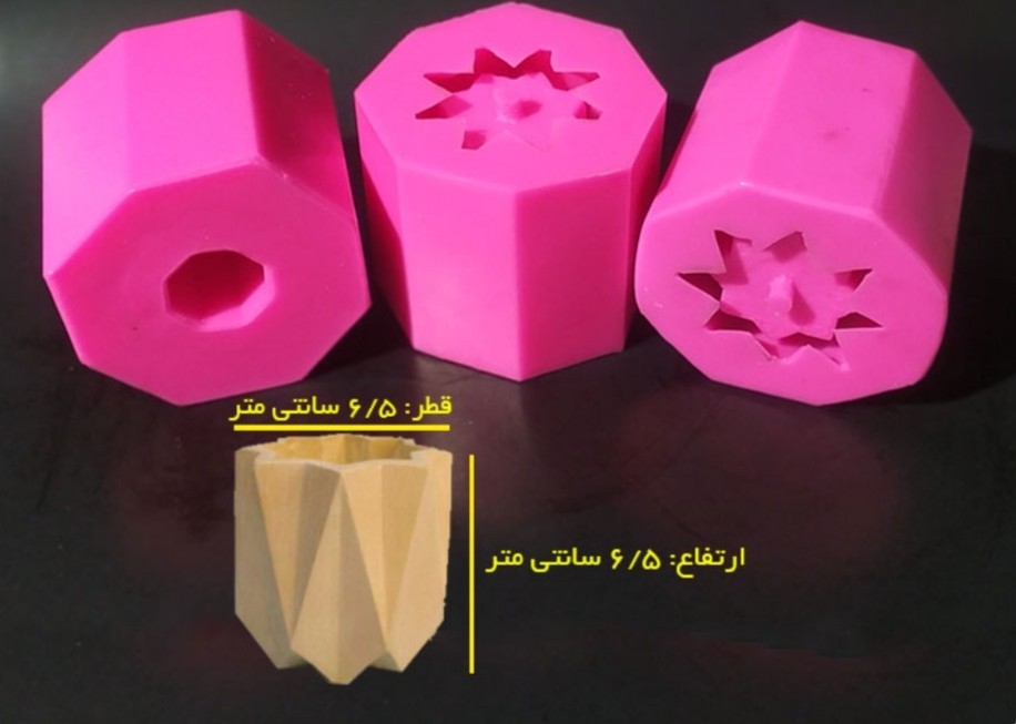 قالب گلدان سیلیکونی کد ۵۰۰۰ تصویر قالب گلدان سیلیکونی کد ۵۰۰۰
