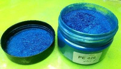 پودر اکلیل آبی ابریشمی کد Pe426 تصویر پودر اکلیل آبی ابریشمی کد Pe426