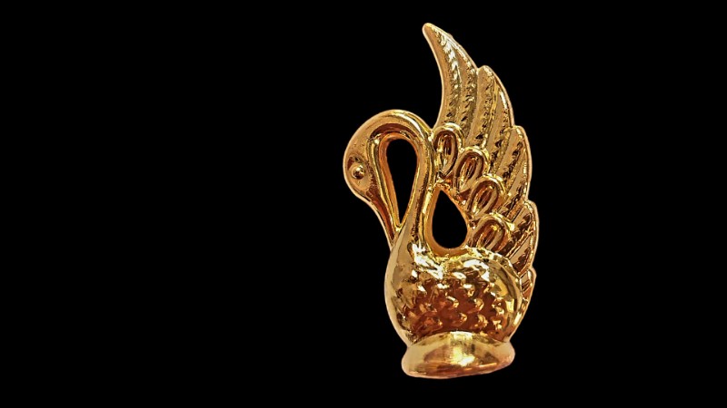 قو طلایی فلزی 4 عددی کد قو پلاستیکی کد2444 تصویر قو طلایی فلزی 4 عددی کد قو پلاستیکی کد2444