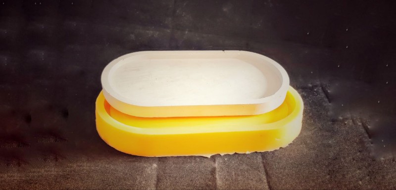 قالب سیلیکونی سینی یا زیر گلدانی کد 5611 تصویر قالب سیلیکونی سینی یا زیر گلدانی کد 5611