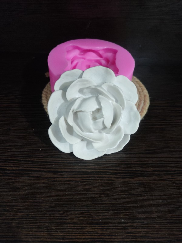 تصویر قالب سیلیکونی جاوارمری گل رز کد 5487