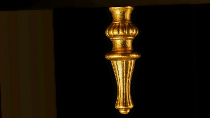 پایه فلزی طرح سرتاجی بزرگ 4عددی کد پایه سینی کد1666 تصویر پایه فلزی طرح سرتاجی بزرگ 4عددی کد پایه سینی کد1666