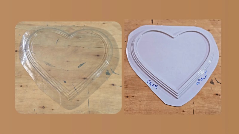 قالب طلقی کد 589 - شفاف