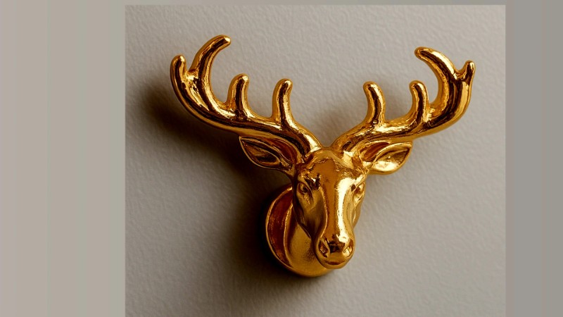 کله گوزن برنجی4عددی کد کله گوزن کد3333 - محصول کله گوزن برنجی4عددی کد کله گوزن کد3333 - محصول