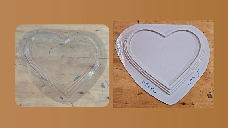 قالب طلقی سینی کد 596 - شفاف قالب طلقی سینی کد 596 - شفاف