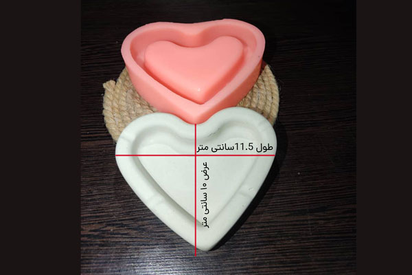 قالب سلیکونی جاسیگاری طرح قلب کد 5366 - سیلیکونی قالب سلیکونی جاسیگاری طرح قلب کد 5366 - سیلیکونی