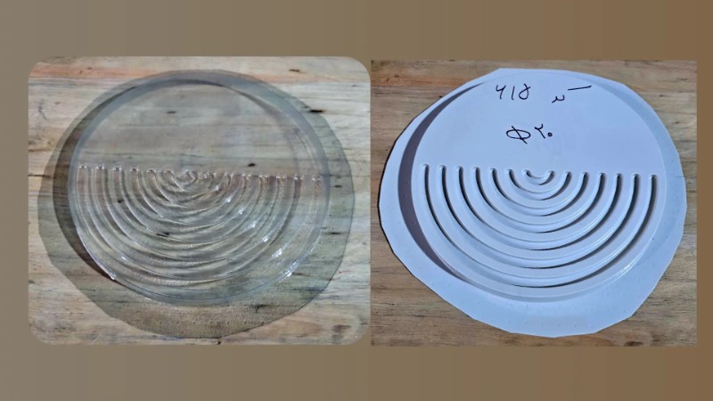 قالب طلقی کد 615 - شفاف قالب طلقی کد 615 - شفاف