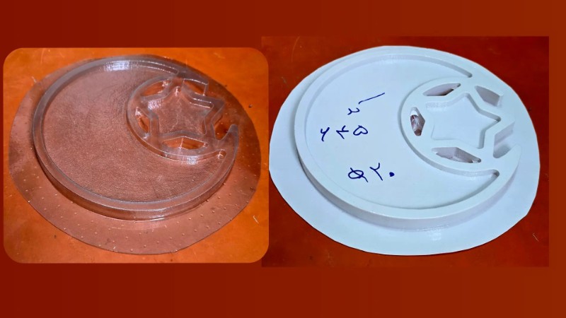 قالب طلقی کد 645 - شفاف قالب طلقی کد 645 - شفاف