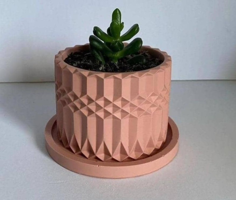 قالب سیلیکونی گلدان با زیر گلدانی کد 5197 - سیلیکونی قالب سیلیکونی گلدان با زیر گلدانی کد 5197 - سیلیکونی