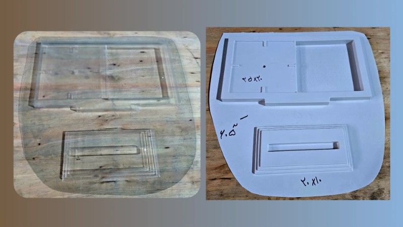 قالب طلقی کد 605 - شفاف قالب طلقی کد 605 - شفاف