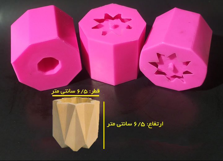 قالب گلدان سیلیکونی کد S5000 - سیلیکونی قالب گلدان سیلیکونی کد S5000 - سیلیکونی