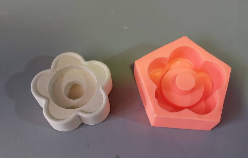 قالب سیلیکونی جای شمع کد 5296 - سیلیکونی قالب سیلیکونی جای شمع کد 5296 - سیلیکونی