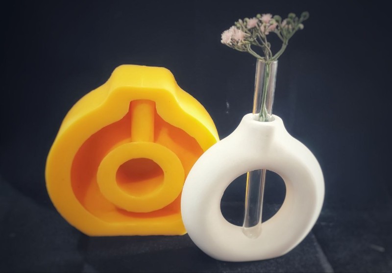 قالب سیلیکونی گلجا طرح دونات کد 5586 - سیلیکونی