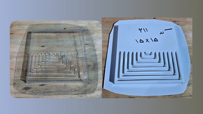 قالب طلقی کد 611 - شفاف قالب طلقی کد 611 - شفاف