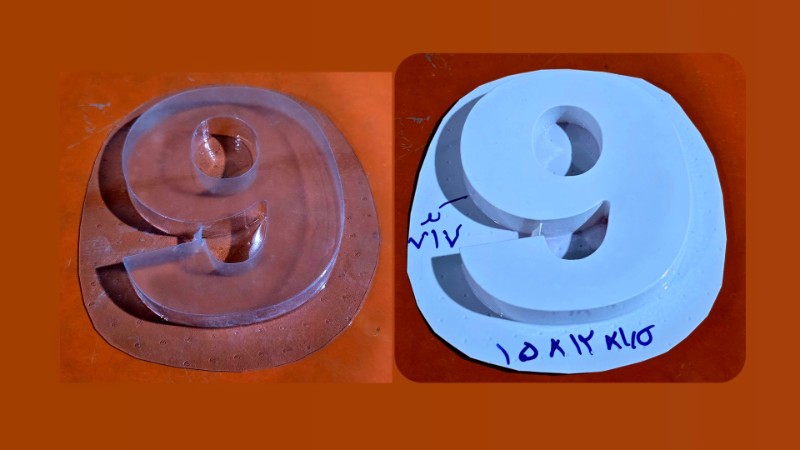 قالب طلقی کد 717 - شفاف قالب طلقی کد 717 - شفاف