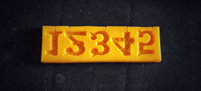 قالب سیلیکونی اعداد لاتین کد 5621 - سیلیکونی قالب سیلیکونی اعداد لاتین کد 5621 - سیلیکونی