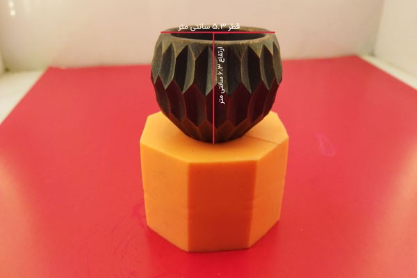 قالب سلیکونی گلدان طرح دایره کد 5354 - سیلیکونی قالب سلیکونی گلدان طرح دایره کد 5354 - سیلیکونی