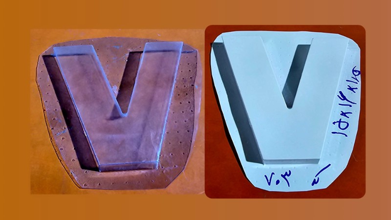 قالب طلقی کد 703 - شفاف