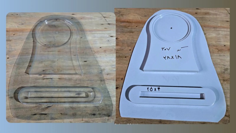 قالب طلقی کد 607 - شفاف قالب طلقی کد 607 - شفاف