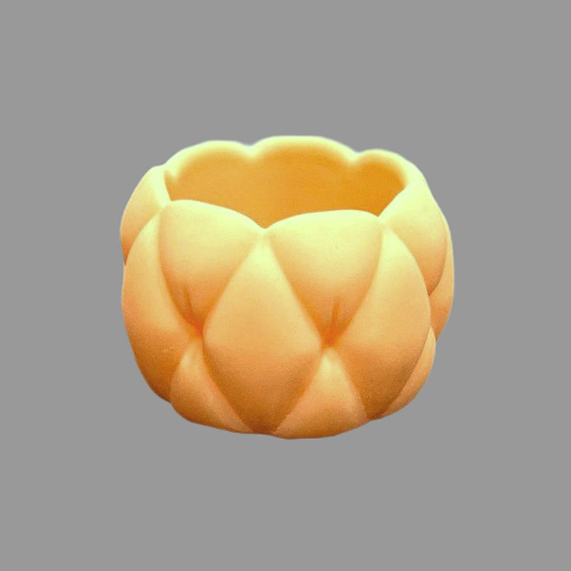 گلدان یا شات شمع بالشتی کد 5671 - سیلیکونی