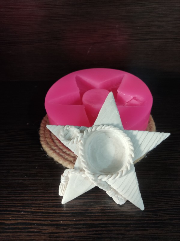 قالب سیلیکونی جاوارمری طرح ستاره کد 5482 - سیلیکونی قالب سیلیکونی جاوارمری طرح ستاره کد 5482 - سیلیکونی