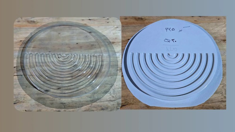 قالب طلقی کد 625 - شفاف قالب طلقی کد 625 - شفاف