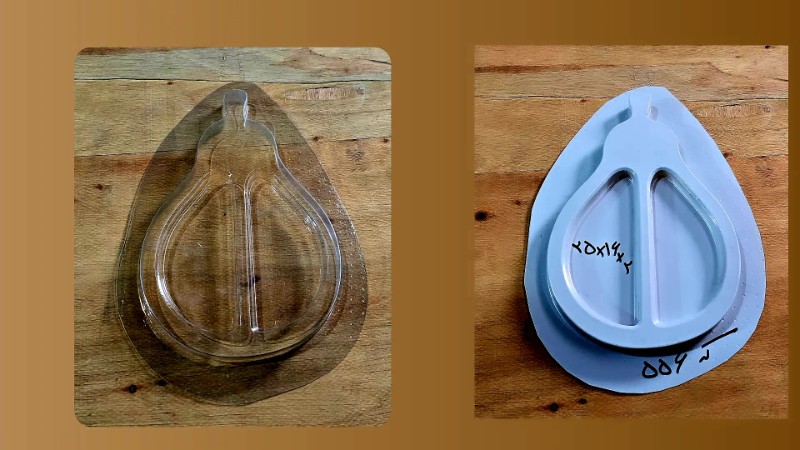 قالب طلقی کد ۵۵۶ - شفاف