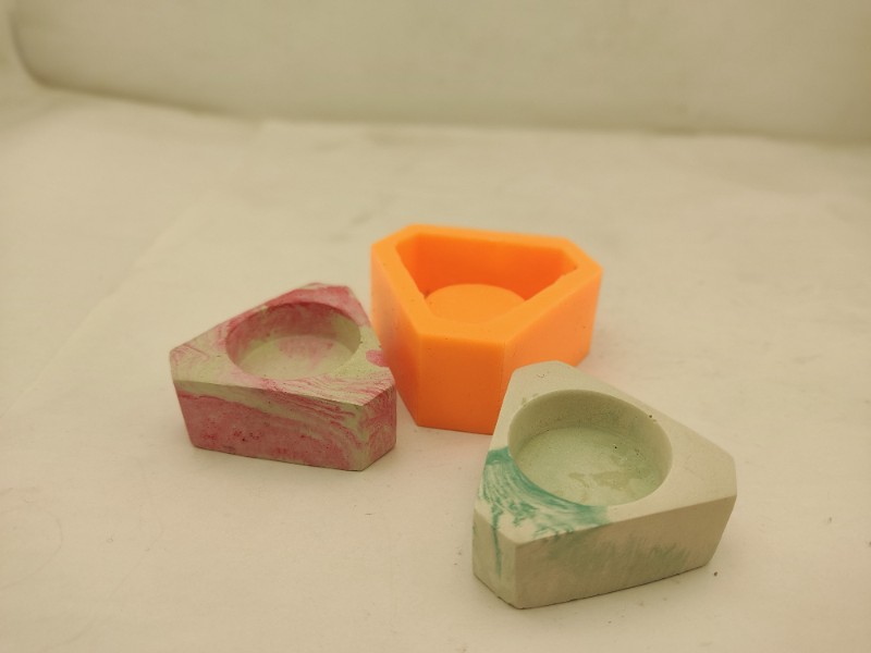 قالب سیلیکونی مثلثی جای وارمری کد 5210 - شفاف قالب سیلیکونی مثلثی جای وارمری کد 5210 - شفاف