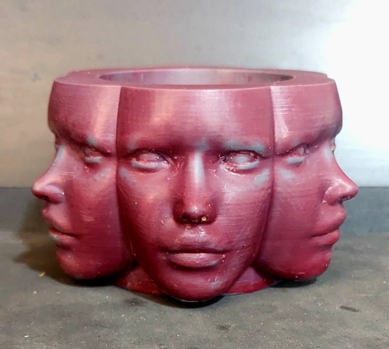 قالب سیلیکونی گلدان طرح چهره کد 5631 - سیلیکونی قالب سیلیکونی گلدان طرح چهره کد 5631 - سیلیکونی