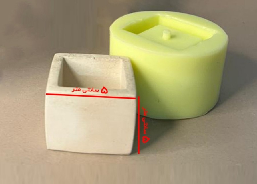 قالب سیلیکونی گلدان کد 5007 - سیلیکونی