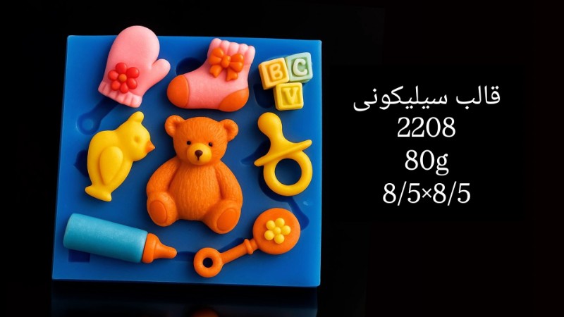 قالب سیلیکونی کد 2208 - شفاف قالب سیلیکونی کد 2208 - شفاف