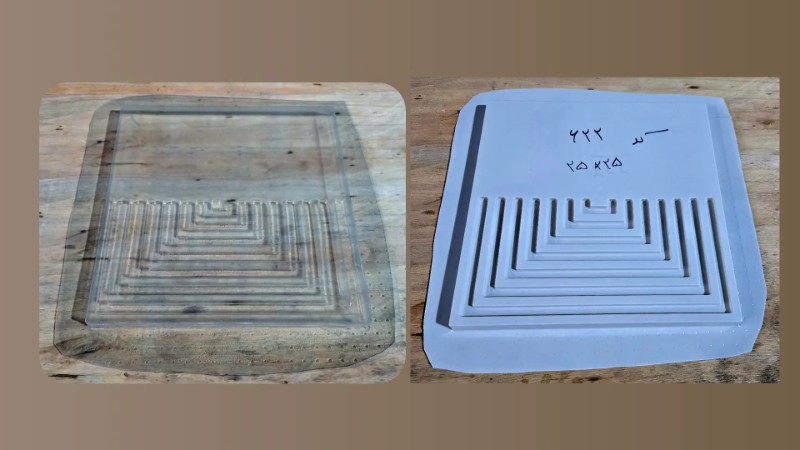 قالب طلقی کد 622 - شفاف قالب طلقی کد 622 - شفاف