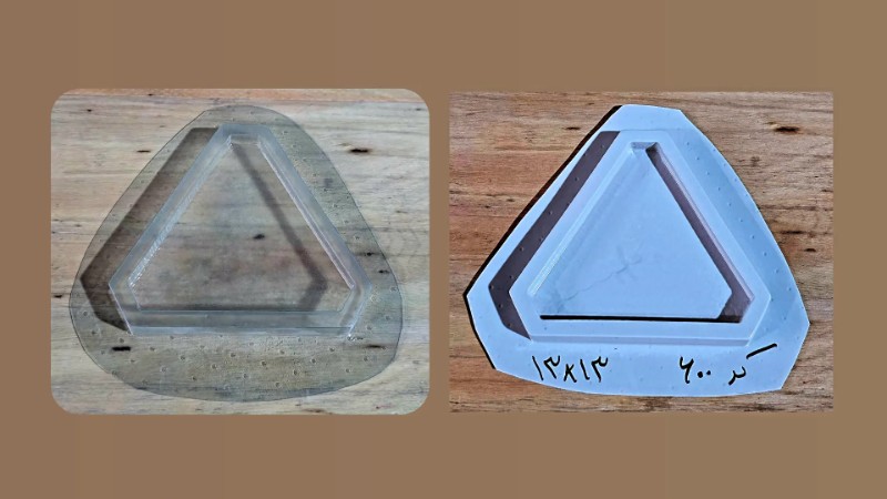 قالب طلقی کد 602 - شفاف قالب طلقی کد 602 - شفاف