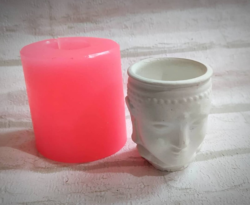 قالب سیلیکونی گلدان طرح بودا کد 5507 - سیلیکونی قالب سیلیکونی گلدان طرح بودا کد 5507 - سیلیکونی