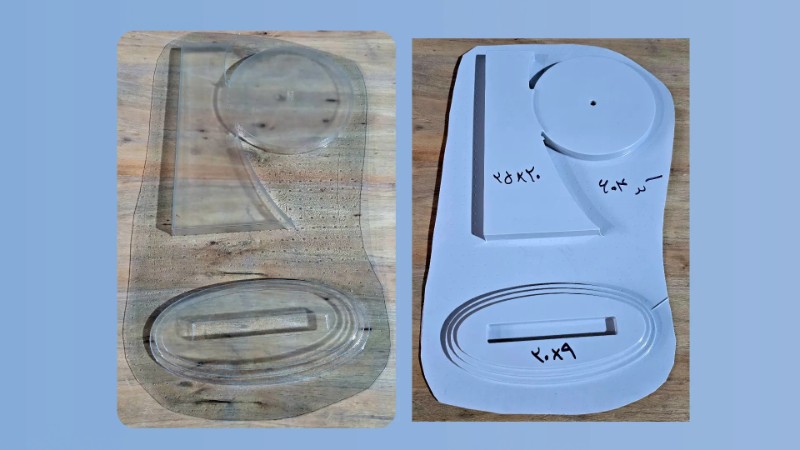 قالب طلقی کد 604 - شفاف قالب طلقی کد 604 - شفاف