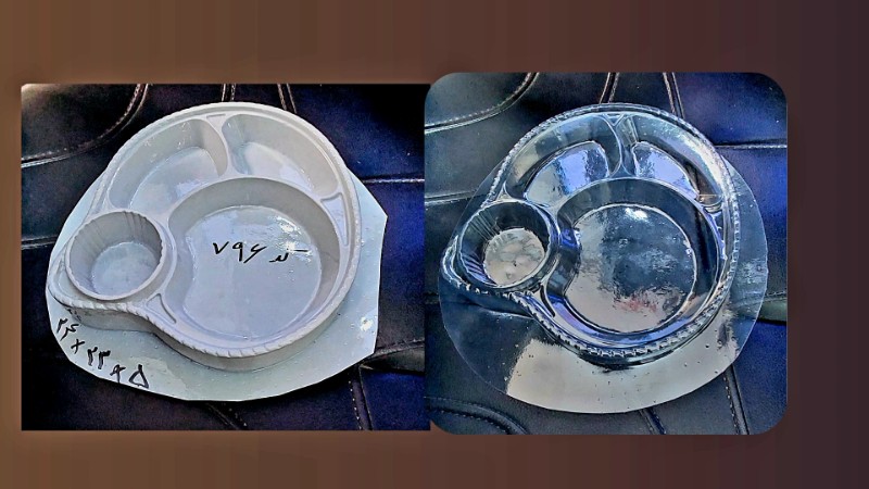 قالب طلقی پذیرایی کامل کد 796 - شفاف قالب طلقی پذیرایی کامل کد 796 - شفاف