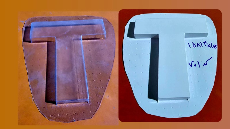 قالب طلقی کد 701 - شفاف