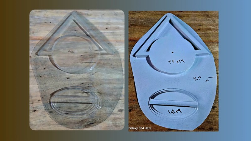 قالب طلقی کد 603 - شفاف قالب طلقی کد 603 - شفاف