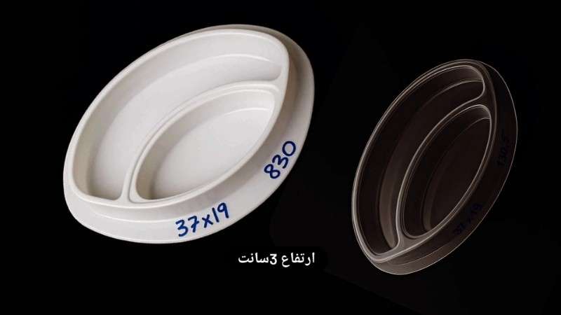 ظرف پذیرایی کد 830 - شفاف - تصویر 1 ظرف پذیرایی کد 830 - شفاف - تصویر 1