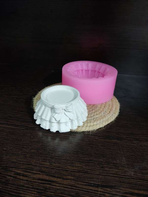 قالب سیلیکونی جای شمع کد 5213 - سیلیکونی - تصویر 1 قالب سیلیکونی جای شمع کد 5213 - سیلیکونی - تصویر 1