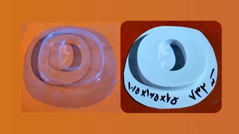 قالب طلقی کد 732 - شفاف - تصویر 1 قالب طلقی کد 732 - شفاف - تصویر 1